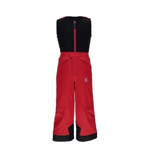 NEW! SPYDER BOYS SKI "MINI EXPEDITION" BIB, RED